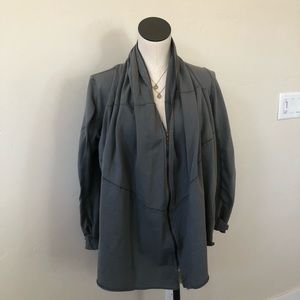 Anthropologie Pure+Good Zip Sweater